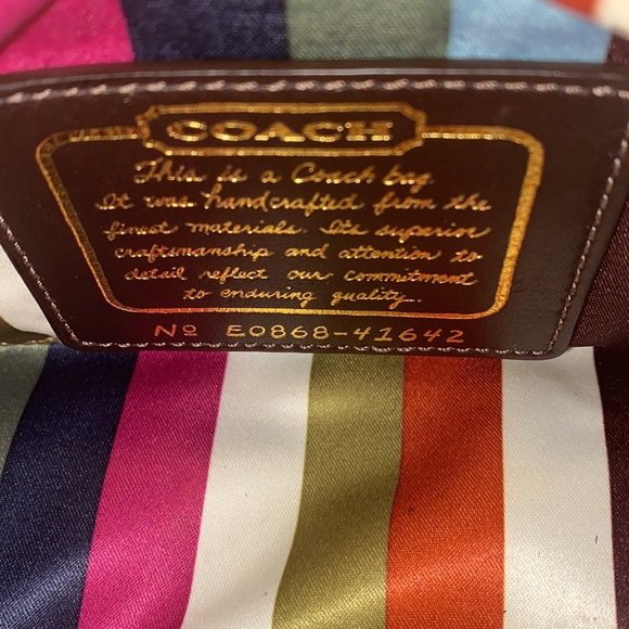 Authentic Coach Handbag - Picture 4 of 5